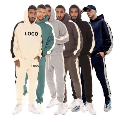 China Custom Men's Sweater Plus Size Breathable Tracksuits Sweatpants And Hoodie Jogging Suit Set Sweatsuit With Logo for sale