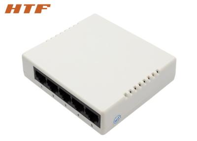 China Hafen-Netz-Schalter 100mbps 1G 5 mit externer Versorgung DCs Stromadapter-5V/1A zu verkaufen