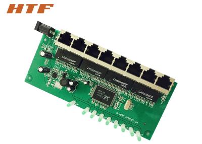 China Ethernet Switch Module 8 Port 10/100M , Network Hub Switch Board RTL8309SC Chipset for sale