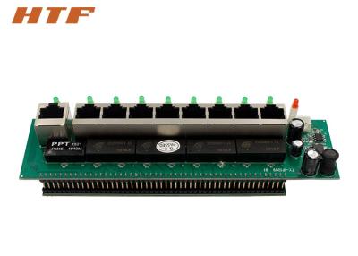 China Ethernet Switch Module 8 Port Lan + 1 Port Wan Full - Duplex & Half - Duplex Board for sale