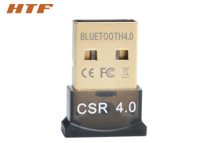 China Ethernet USB Bluetooth Adapter For Laptop , Bluetooth V4 0 Micro USB Dongle for sale