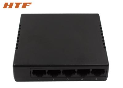 China 10/100Mbps Network Ethernet Switch 5 RJ45 Port , Portable Lan Switch Box for sale