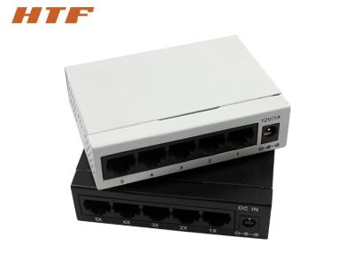 China Unmanaged Gigabit Ethernet Switch 5 Port , 1Gbps Network Switch Box Desktop for sale