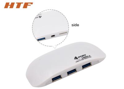 China Micro 4 Port USB Port Hub 3.0 Powered Mouse Shape For Plug & Play USB Device for sale