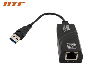 China Tarjeta de red portátil del USB al puerto del adaptador RJ45 1000Mbps USB 3,0 de Ethernet en venta