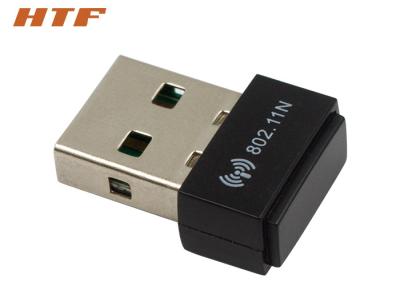 China 150Mbps Mini USB WiFi Wireless Adapter Wireless Network Card For Desktop 802.11n / G / B for sale