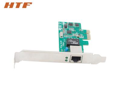 China Single RJ45 Port PCI Express Network Card , PCIE Gigabit Ethernet Card 1000Mbps for sale