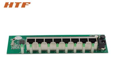 China De Schakelaarmodule 8 van IP178G Chipset Ethernet Haven, 10 /100M de Industriële Raad van de Netwerkschakelaar Te koop