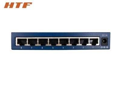 China 8 Ports Gigabit Ethernet Switch / OEM Desktop Network Switch 1 Year Warranty for sale