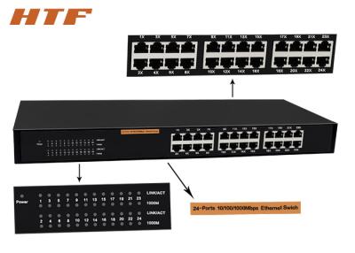 중국 Realtek Chipest를 가진 10/100/1000mbps 24 항구 기가비트 이더네트 네트워크 스위치 판매용