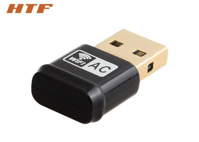 China IEEE 802.11b / g / n / ac 600Mbps USB Wifi Wireless Adapter with Chipset Realtek 8811AU for sale