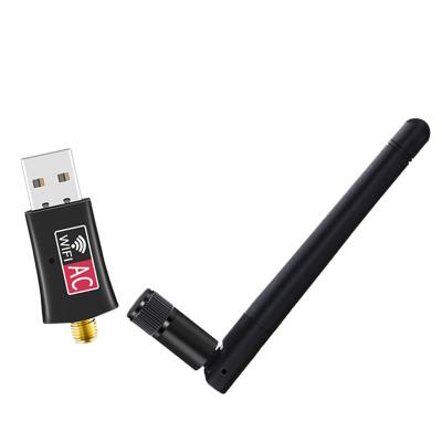 中国 Windows XPのための高速802.11ac usb 2.0のwifiのアダプター5Ghz 2.4Ghz 600Mbps RTL8811AU 販売のため