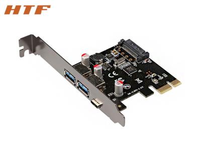 China 2017 Newest USB Type 2A+C to PCIe Riser card / Expansion Card With VL805 Chipset for sale