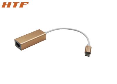 China 10 / 100/1000Mbps tipo C USB 3,0 ao adaptador do RJ45 Gigabit Ethernet para Mac Book pro à venda