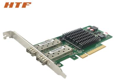 China Hafen optisches SFP+ 10G des PCI Express-Server-Adapter-2 NIC-Netzwerkschnittstelle-Karten-Faser NIC zu verkaufen