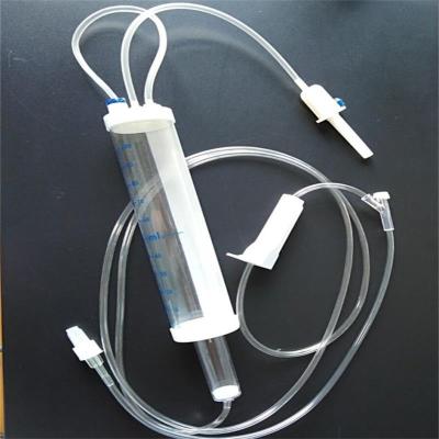 China CE ISO 100ml 150ml Medical Disposable IV Burette Infusion Set Blood IV-FN001 for sale