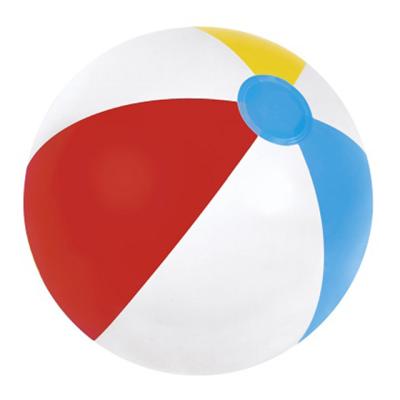 China Toy BESTWAY 31021 Inflatable Design Colorful Panel PVC Inflatable Beach Balls, Custom Color Inflatable Ball for sale