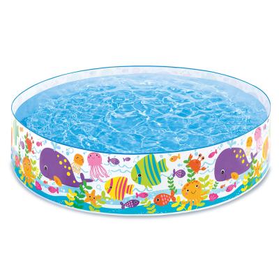 China Easy-set INTEX 56452 Non-inflatable ocean play snapset pool swimming pool for kids for sale