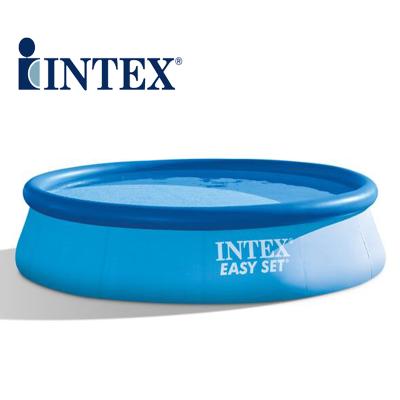 China HOT Sale Intex 28130 12FT X 30IN Easy Set Round Inflatable Over Ground Swimming Pool Family Pool 28130 for sale