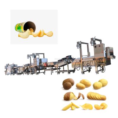 China Vegetable Processing Factory Top Quality Homemade Potato Chips Making Machine Production Line for sale