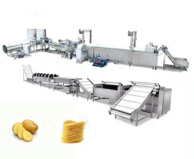 China Top Quality Vegetable Processing Plant Machine For Making Potato Chips Production Line for sale