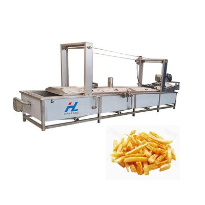 China Vegetable Processing Plant Full Automatic Fresh Fries Electric French Fries Full Chips Making Machine for sale