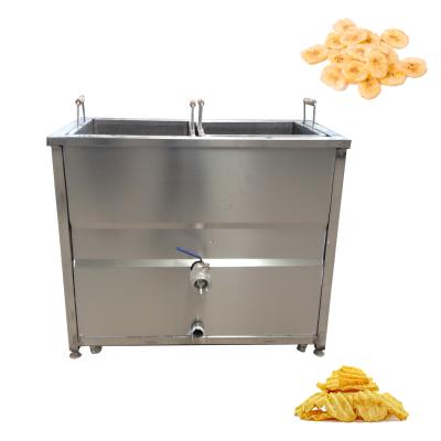 China High Efficiency Multifunction Frying Machine Double Bowl Fryer for sale