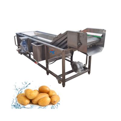 China Snack Factory New Style Fresh Vegetable Fruit Seafood Washing Machine for sale