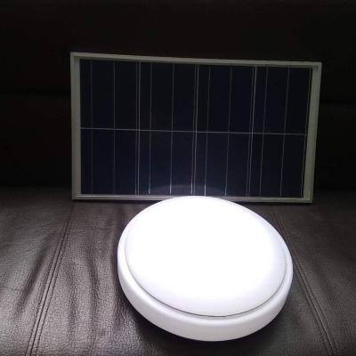 China Indoor Warehouse Factory Price Led Ceiling Light Solar Power With Remote Control for sale