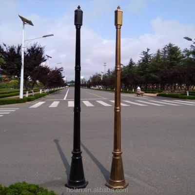 China Solar Garden 2-5m Garden Light Pole Easy Install Removable for sale