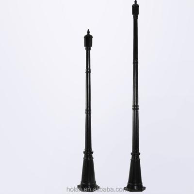 China Lightweight 3m Garden Removable Garden Pole Easy Install Easy Carry Street Light Pole for sale