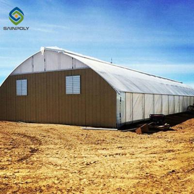 China Galvanized Steel Skeleton 9m Light Deprivation Greenhouse for sale