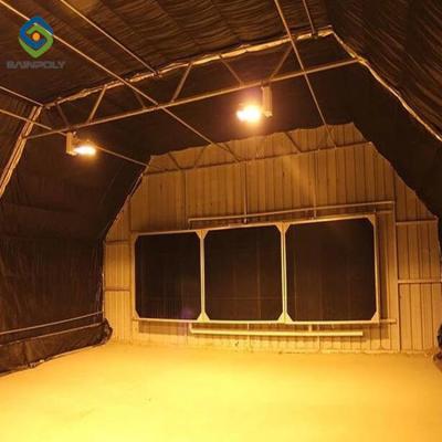 China Mushrooms 70m Polyethylene Single Span Greenhouse for sale