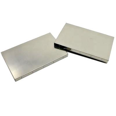 China Nickel silver tinplate/stainless steel/MU metal/cold rolled steel frame EMI shielding case shield box for printing card for sale