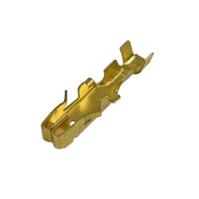 China Stainless beryllium/copper/brass/aluminum/spcc terminal small teeth tag cold terminal inserts U-terminal faceplate connectors for sale