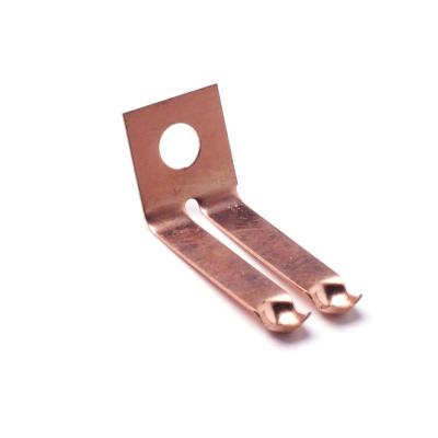 China Factory Custom ISO9001 Customer Requirement Copper Plated Brass Electrical Contacts for sale