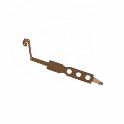 China OEM Fixed Spring Leaf Spring Support Finger Contact Copper Electrical Contacts for sale