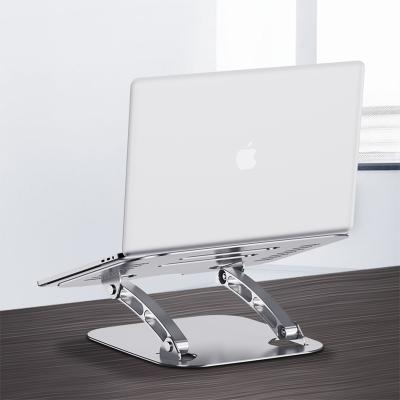 China Hot sale adjustable aluminum non-slip riser laptop products soporte (height) adjustable foldable laptop stand for sale