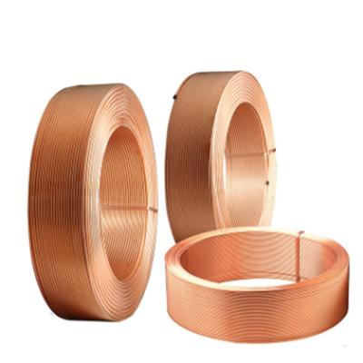 China Air condition or refrigerator straight copper tube air conditioned coil tube copper tubes can be customized according to the requirements for sale