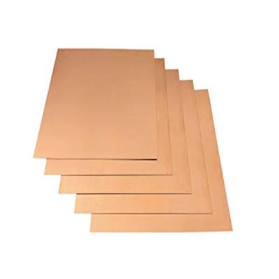 China Good Quality Copper Plate Industrial Pure Copper Sheet In Different Sizes for sale