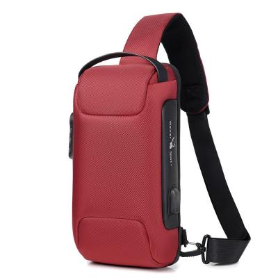 China Sling crossbody bags for women Wholesale Cheap Waterproof Cross Body Chest Bag Fashion New Solid Color Men Chest Bag for sale