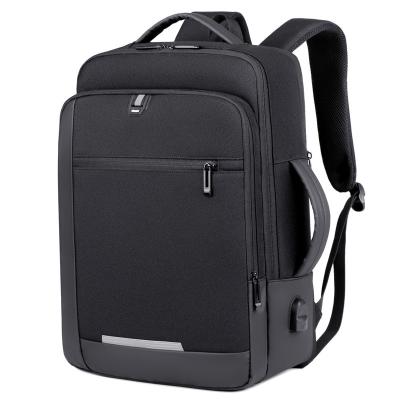 China With USB July 2023 New Factory Price Expandable Backpack Wholesale Waterproof Laptop Case Computer Backpack for sale