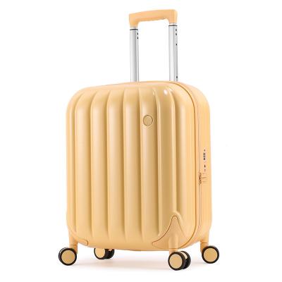 China Travel Luggage July Hard Shell ABS PC Carry on Trolley With 4 Rolling Spinner Wheels Travel Koffer Suitcase Luggage for sale