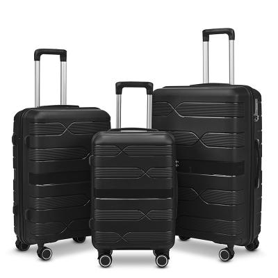 China Travel Luggage July Factory Price TSA Lock Luggage Universal Wheel Suitcases Luggage 3 Pieces Set for Travel for sale