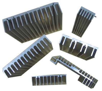 China OEM Industrial Precision Stacked Aluminum Led To Rear Light Extrusion Fin Heat Sink for sale