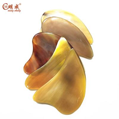 China Chinese Traditional Healthy Body Release Pain Buffalo Horn Masks Acupuncture Gua Sha for sale