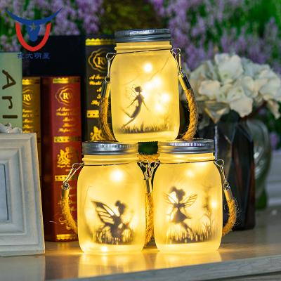 China Wholesale Solar Yard Garden Lights Outdoor Waterproof Led Mason Jar Lawn Landscape Light Decorative Lights Rechargeable for sale