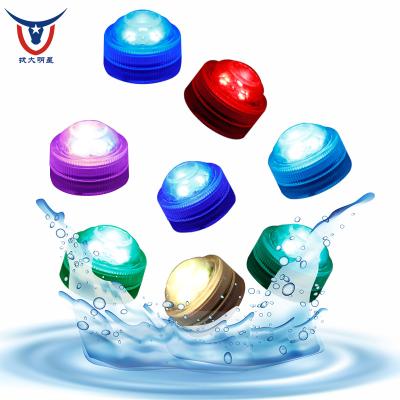 China Waterproof Led Swimming Pool Light Ip68 RGB Led Colorful Underwater Lighting Submersible Pond Lamp For Wedding Party Celebration for sale