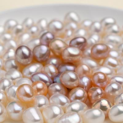 China 7mm 8mm Bare Pearl Baroque Loose Pearls 9mm Cheapest Price Eco - Friendly Freshwater Pearl Loose Pearl for sale