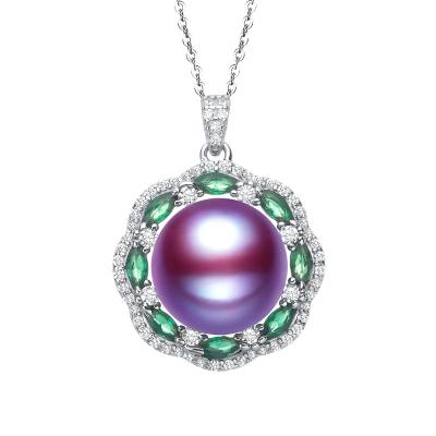 China 100% Natural Pearls Each Special Offer S925 Silver Girls Dream Pearl Pendant Real Pearls for sale